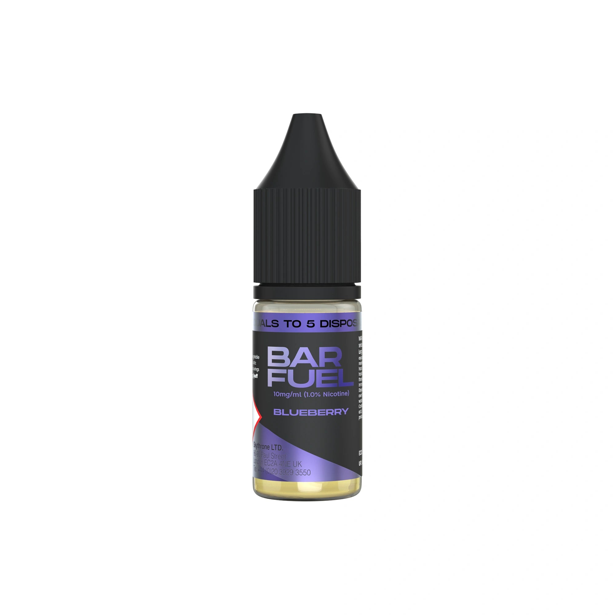 Hangsen Bar Fuel Blueberry 10 ml 50:50 Nic Salts E-Liquid