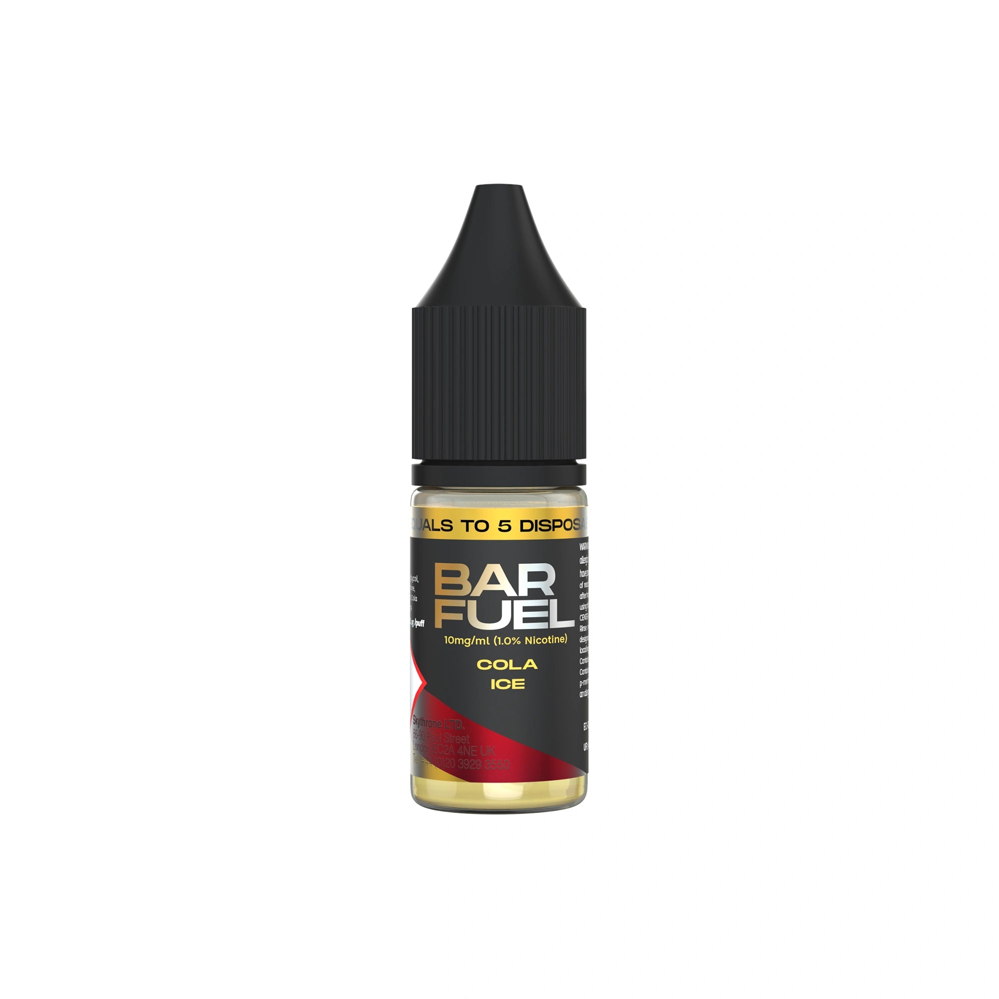 Hangsen Bar Fuel Cola Ice 10 ml 50:50 Nic Salts E-Liquid