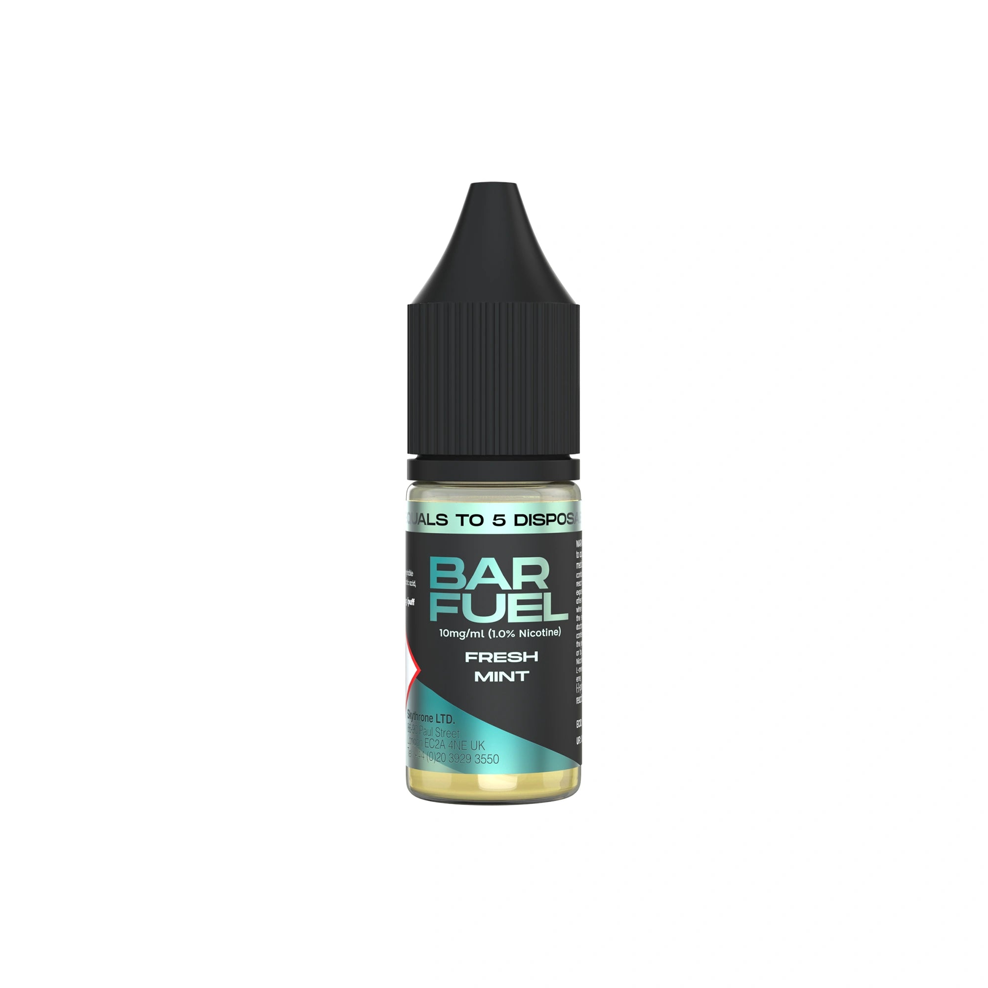 Hangsen Bar Fuel Fresh Mint 10 ml 50:50 Nic Salts E-Liquid