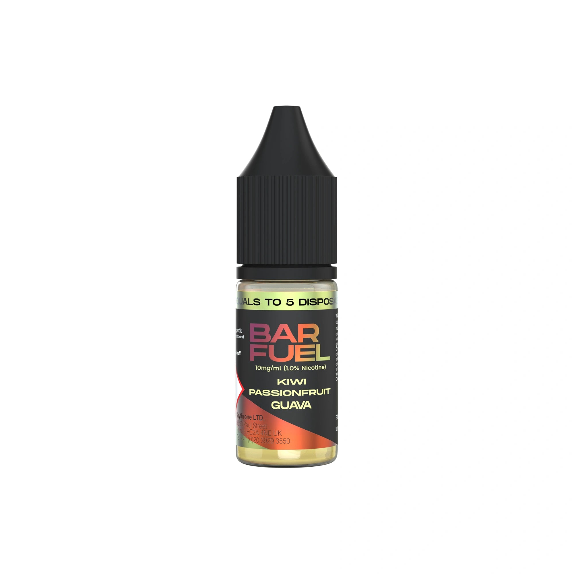 Hangsen Bar Fuel Kiwi Passionfruit Guava 10 ml 50:50 Nic Salts E-Liquid
