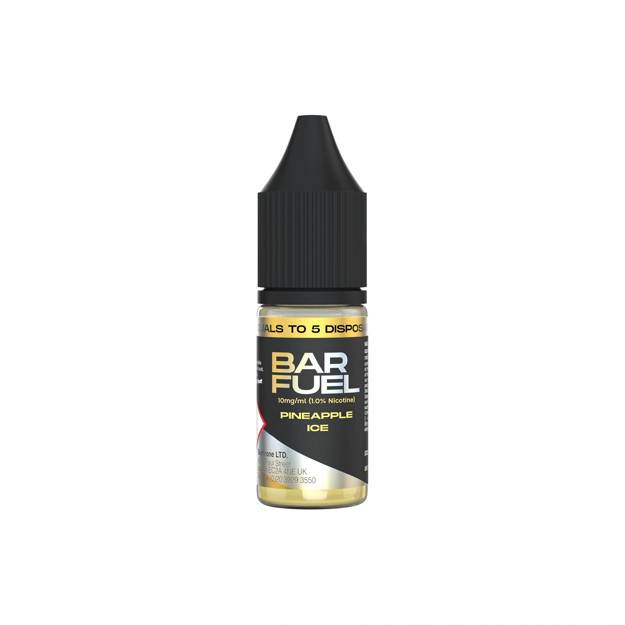 Hangsen Bar Fuel Pineapple Ice 10 ml 50:50 Nic Salts E-Liquid