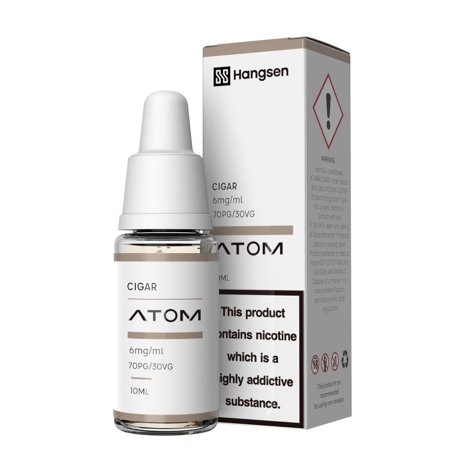 Hangsen Atom Cigar 10 ml 70:30 HPG E-Liquid