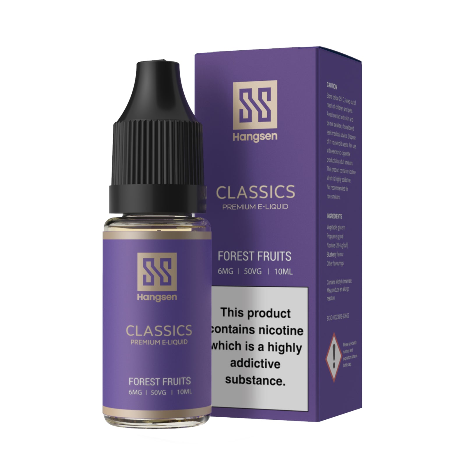 Hangsen Classics Forest Fruits 10 ml 50:50 E-Liquid