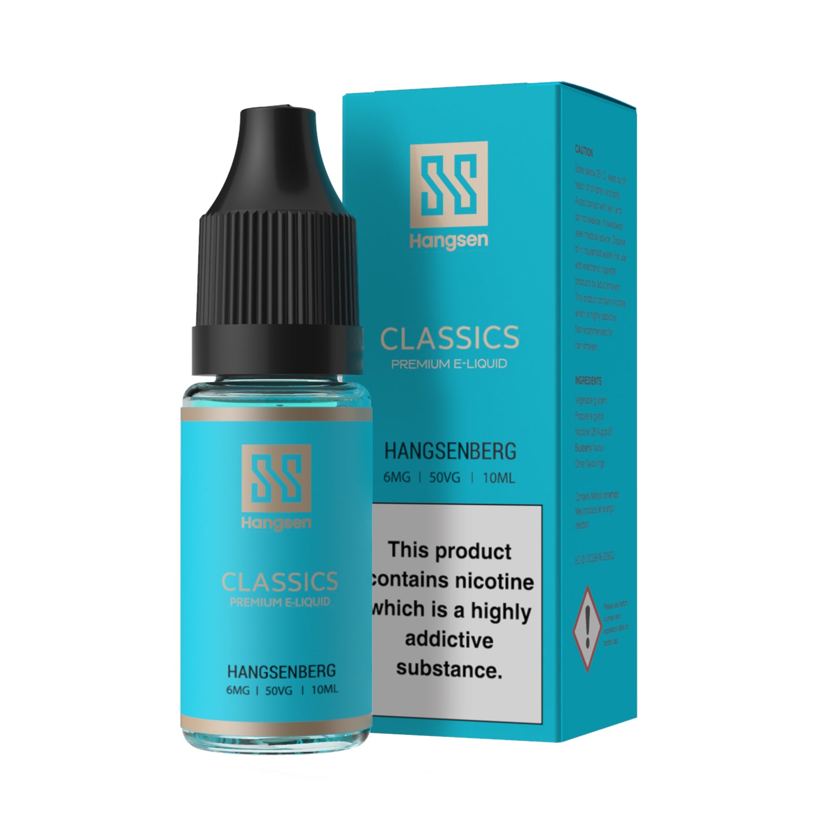 Hangsen Classics Hangsenberg 10 ml 50:50 E-Liquid