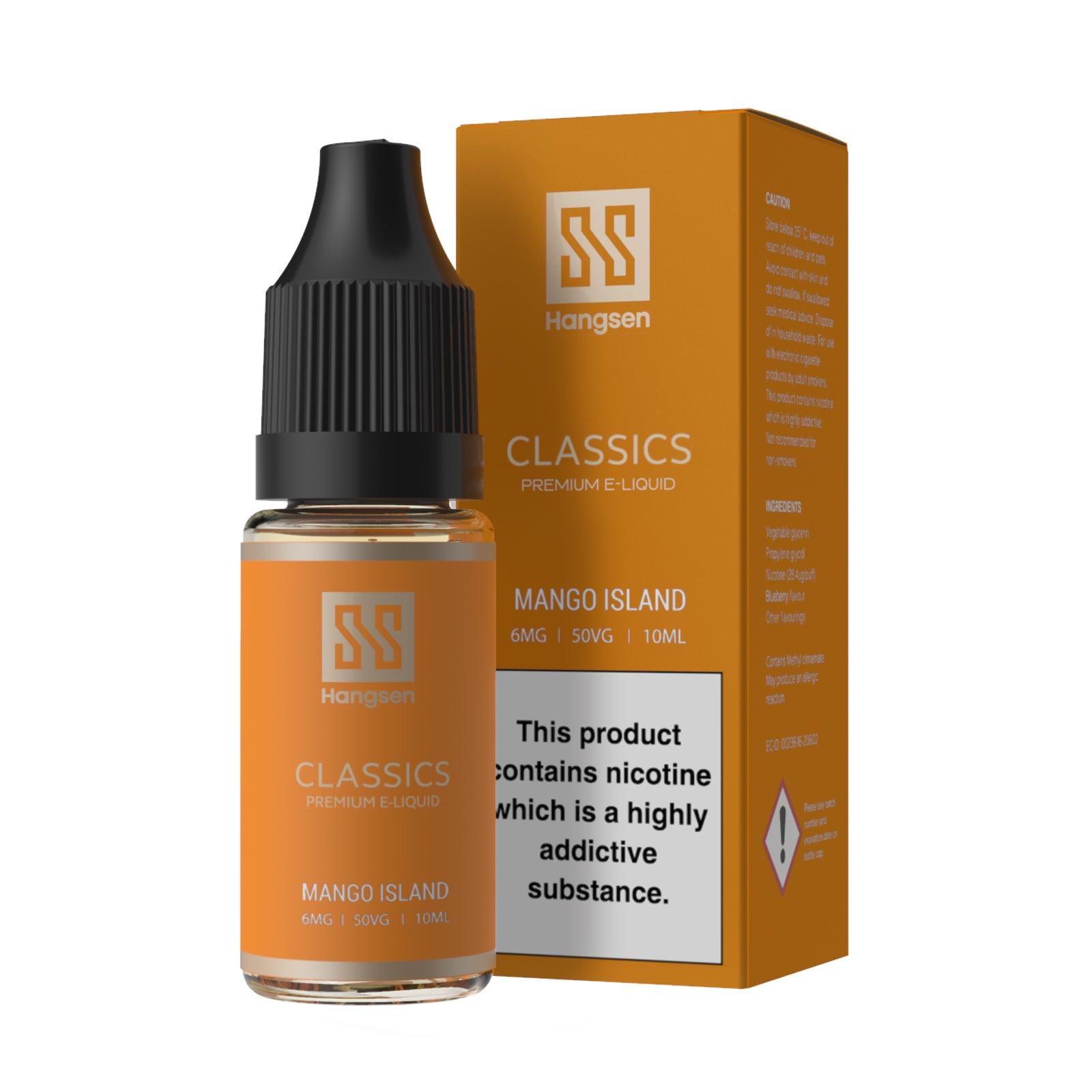 Hangsen Classics Mango Island 10 ml 50:50 E-Liquid