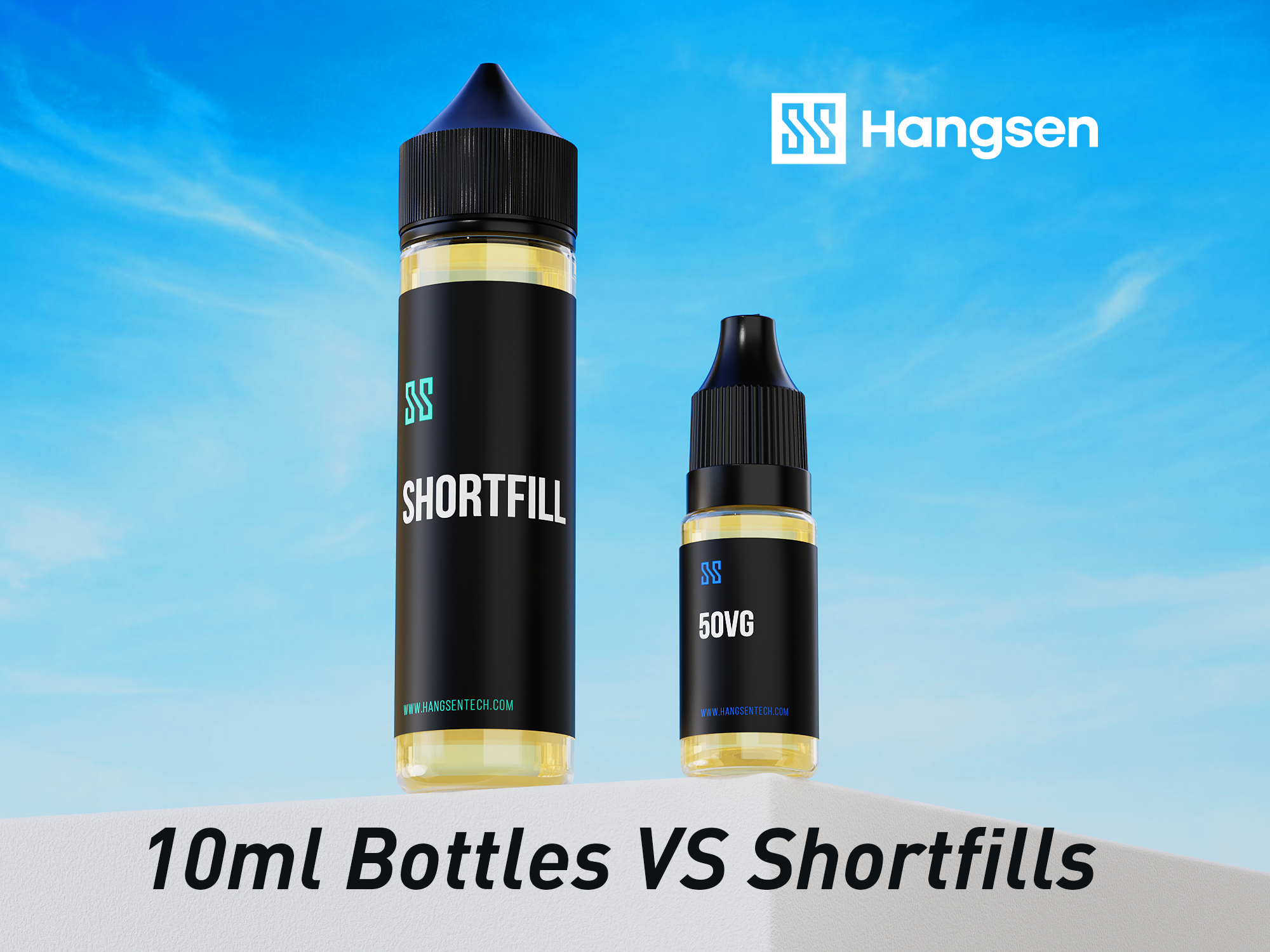 Hangsen-10ml-Bottles-VS-Shortfills 