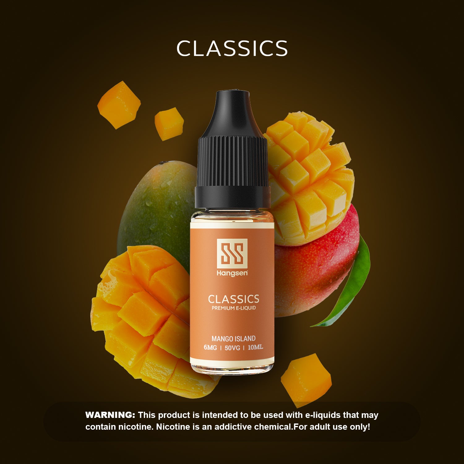 Hangsen Classics Mango Island 10 ml 50:50 E-Liquid