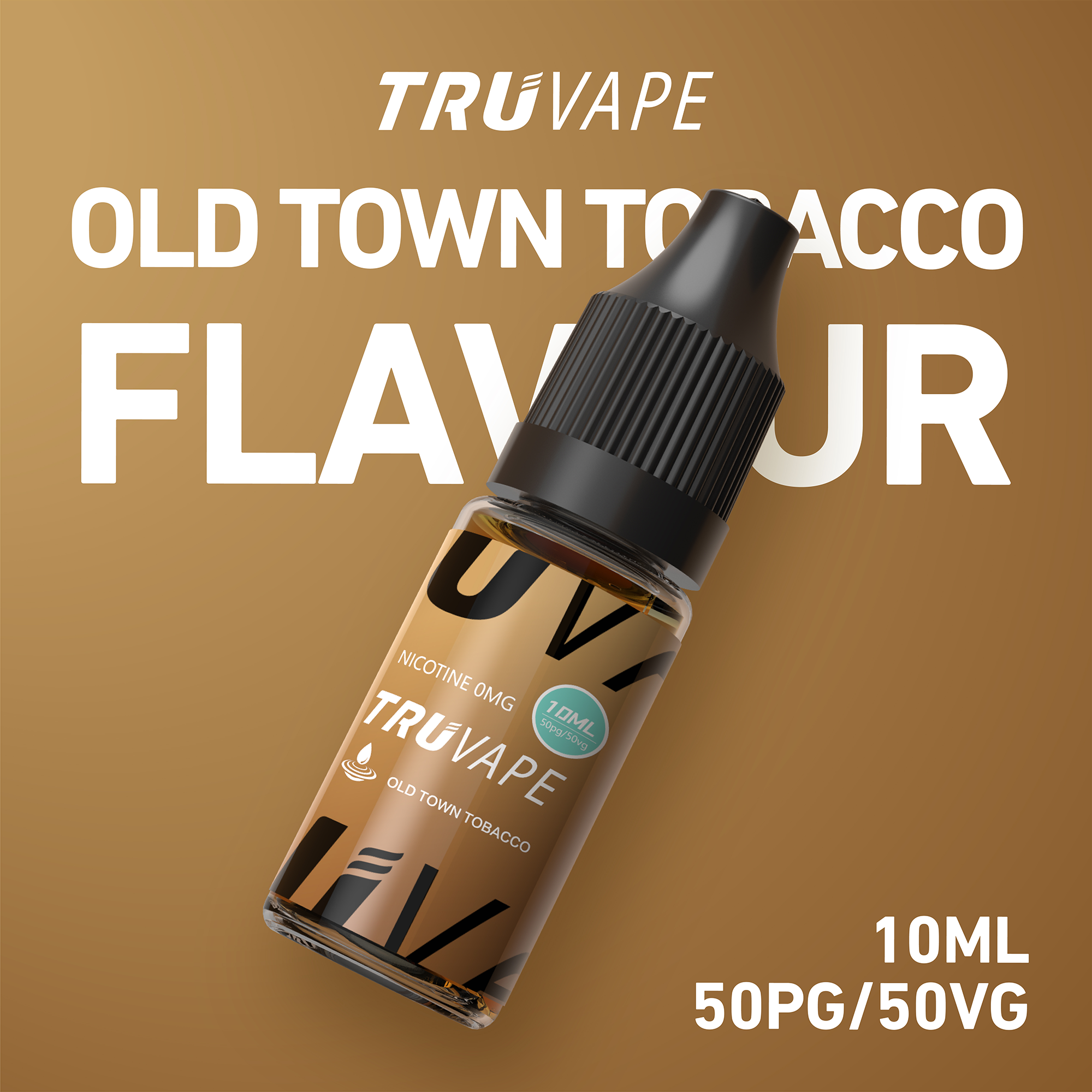 Truvape Old Town Tobacco 10 ml 50:50 E-Liquid