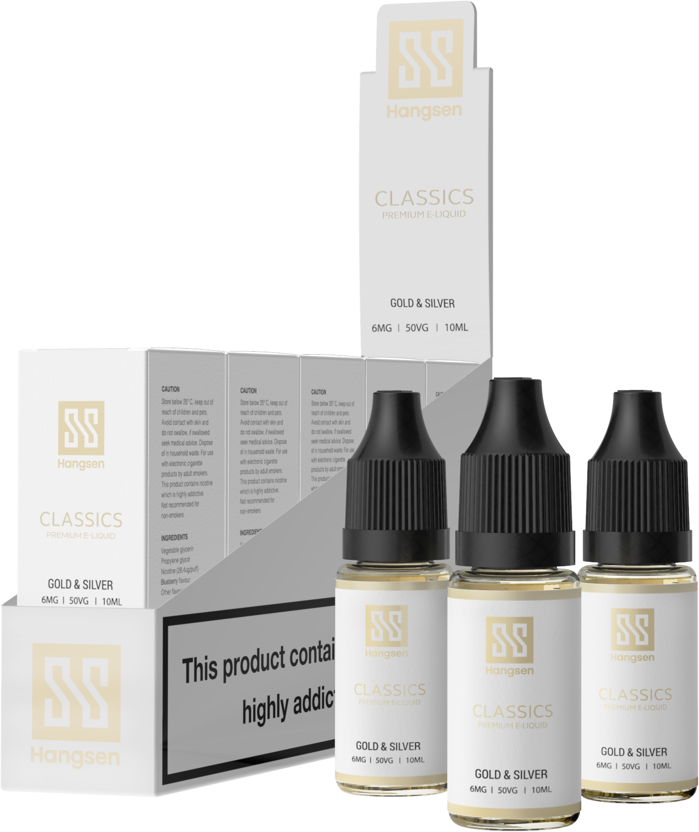 Hangsen Classics e-liquid counter display unit