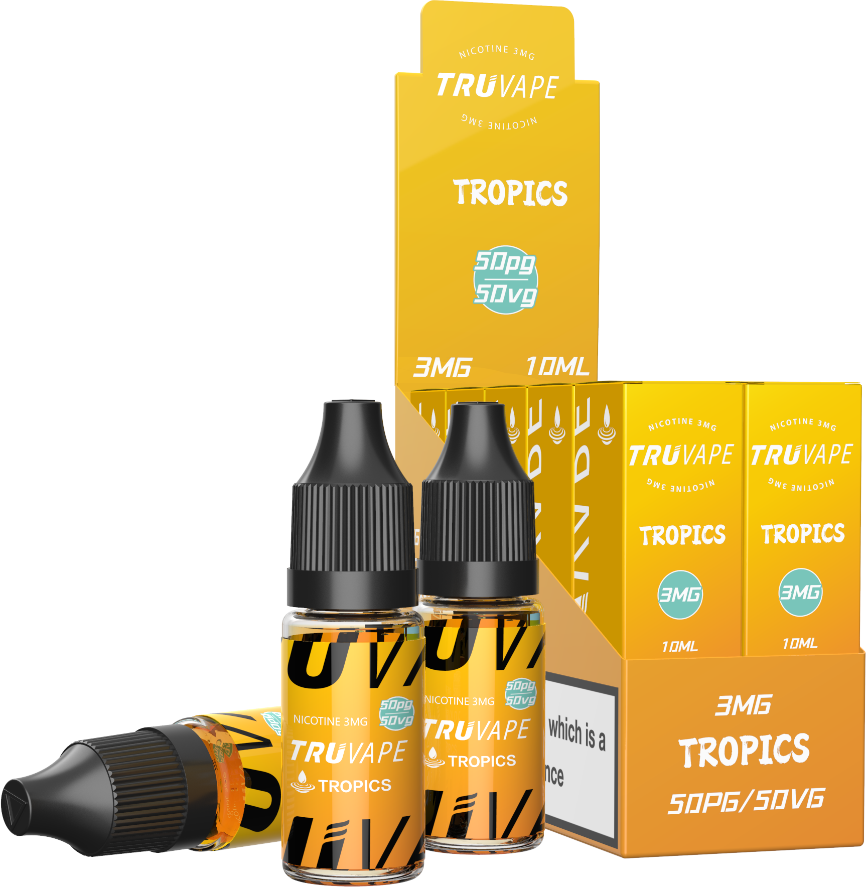 Truvape e-liquid counter display unit